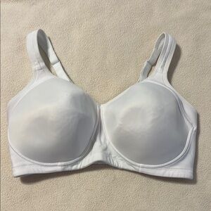 Vanity Fair White Full Coverage Bra with Molded Cups wire free